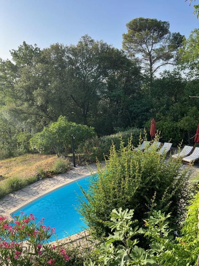 La Parenthese Du Var - Gite Avec Grande Terrasse Vue Sur Piscine Saint-Antonin-du-Var Eksteriør bilde