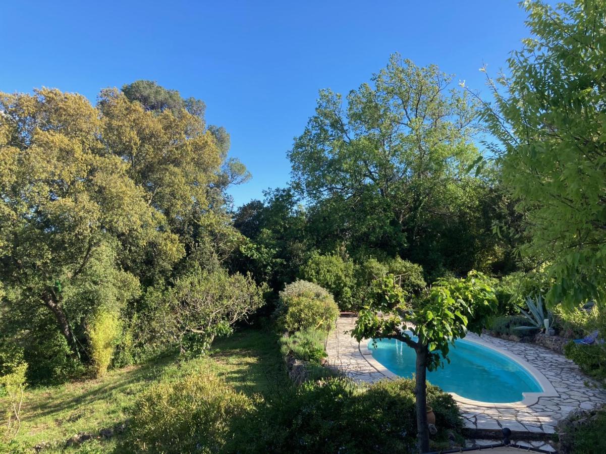 La Parenthese Du Var - Gite Avec Grande Terrasse Vue Sur Piscine Saint-Antonin-du-Var Eksteriør bilde